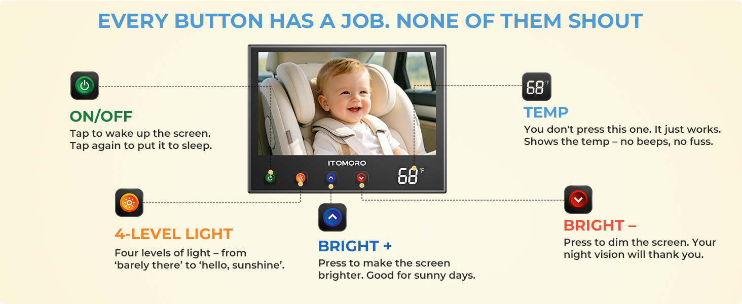 camera for baby in car