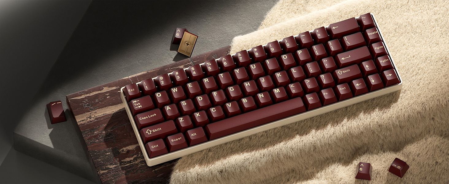 red keycaps