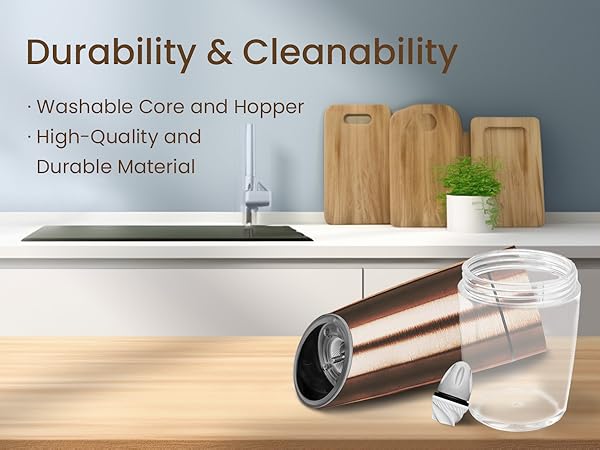 KIARYUOLL Gravity Electric Salt And Pepper Grinder Set