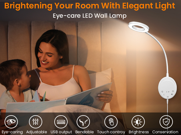 Wall Mounted Reading Light