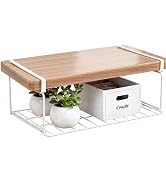 KOVOSCH Under Shelf Basket, 15" Metal Under Shelf Storage, Space Saving Cabinet Organizers and St...