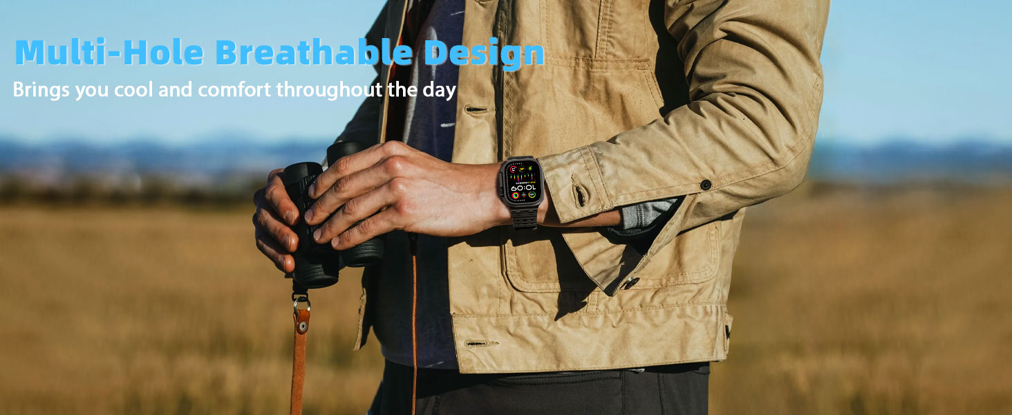 Multi-Hole Breathable Design