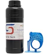 Siraya Tech Cast 3D Print Resin Castable Resin Easier to Burn and Print Clean Burnout Great Smoot...