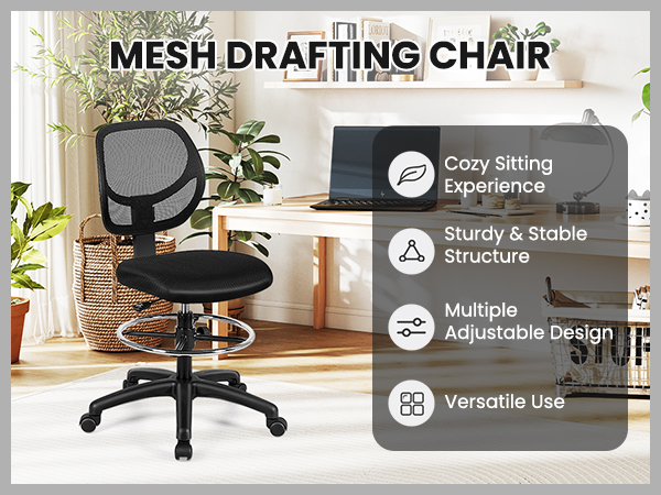 Mesh Drafting Chair