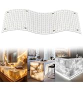 4 Pack LED Backlight Sheet 3000K-6500K Warm and Cold 24V 36W, Dimmable LED Panel Sheet Work with ...