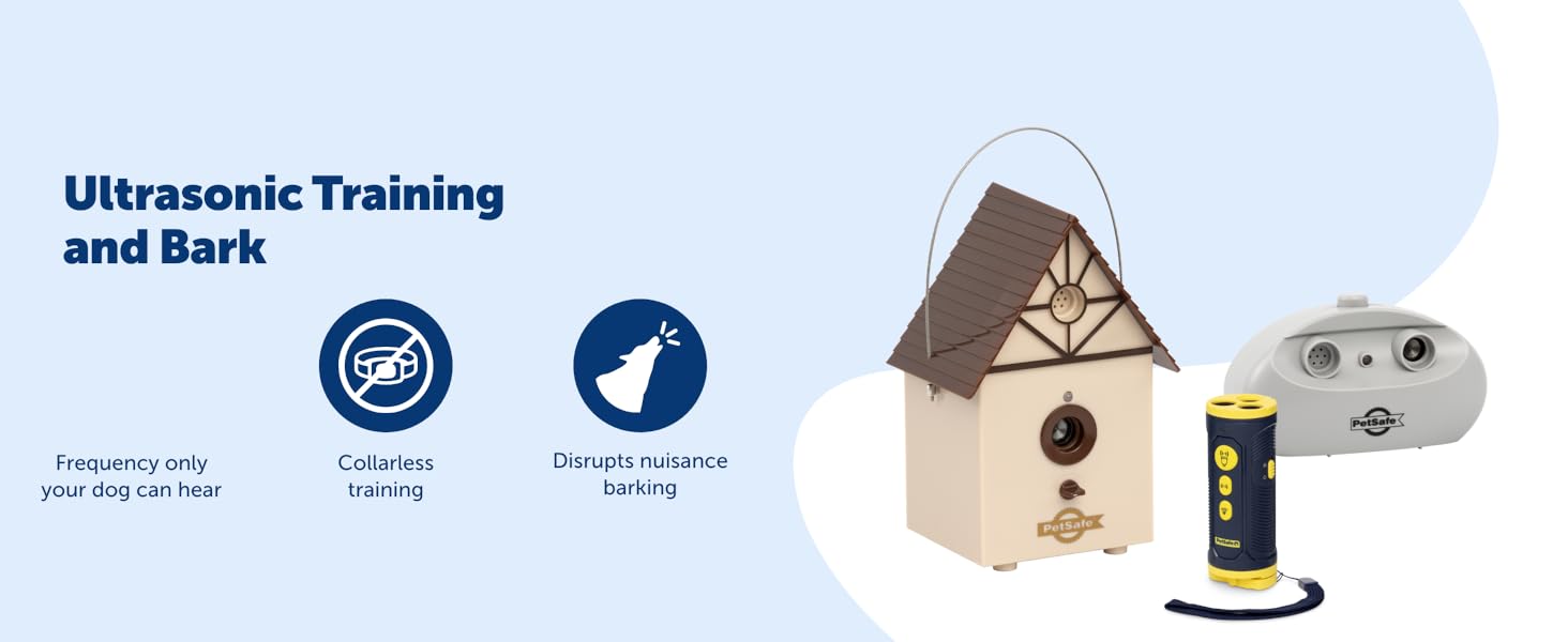 PetSafe Ultrasonic Training and Bark solutions