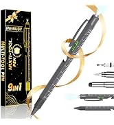 Stocking Stuffers for Adults Dad Gifts from Daughter Son Wife, 9 in 1 Multitool Pen Gifts for Him...