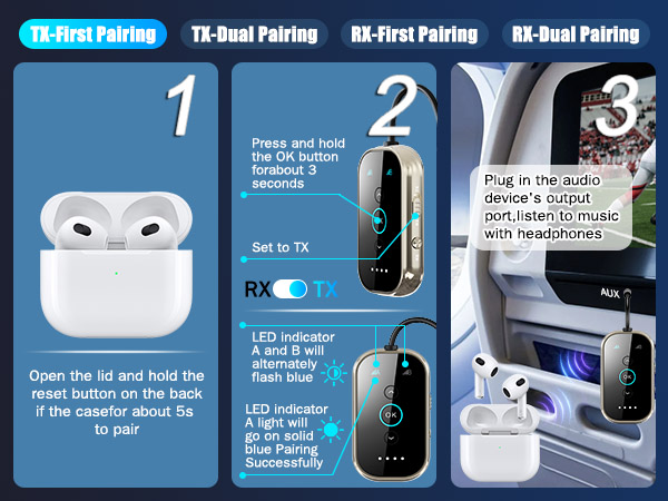 bluetooth adapter for airplane