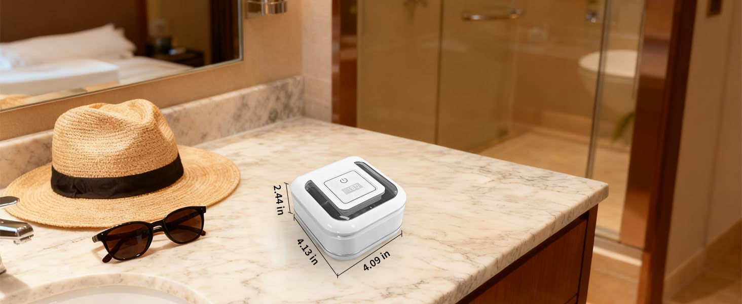 sonic dental cleaner denture dome for cleaning dentures