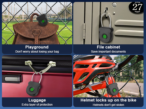 Fingerprint Padlock Lock