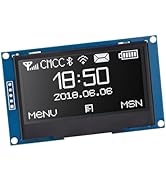Hosyond 2.42 inches 128x64 IIC I2C OLED Display Module SSD1309 Driver OLED Screen Module for Ardu...