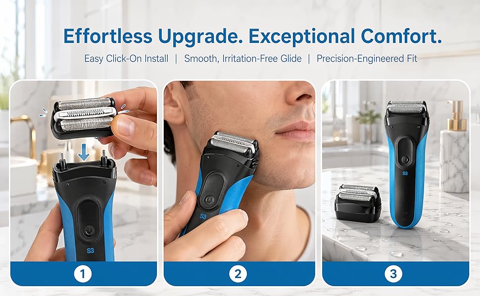 Replacement Shaver Heads for All Series 3