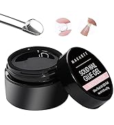 Makartt Solid Nail Gel Glue for Soft Gel Nail Tips Clear Acrylic Nail Tips Solid Gel Nail Glue fo...