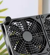 GDSTIME Router TV Box Cooling Fan with Speed Control