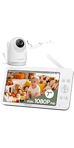 bonoch Baby Monitor Mount for BBM01/ BBM02/ BBM03/14 Crib Camera Holder Wall Mount Flexible Twist Ve...