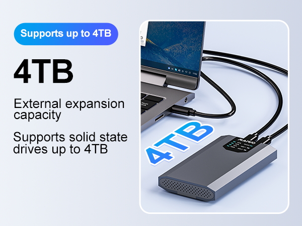 M.2 SSD Enclosure Cloner for NVMe &amp; SATA