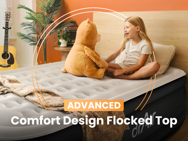 queen air mattress with built in pump