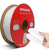 Reprapper White TPU Filament for 3D Printer 1.75mm (± 0.03mm) 2.2lb (1kg)