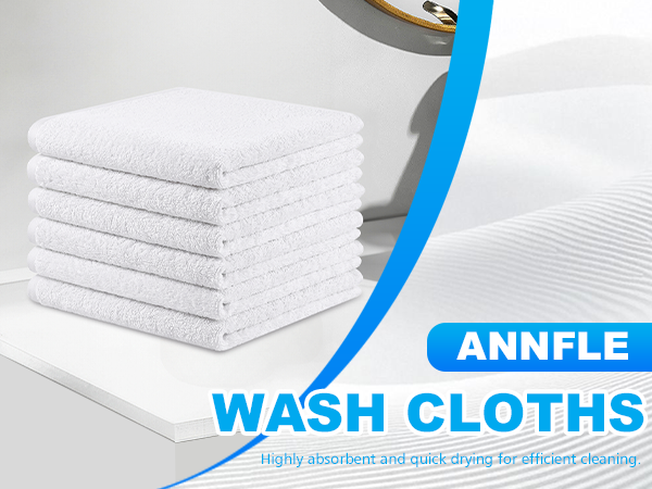 100% Cotton Wash Cloth
