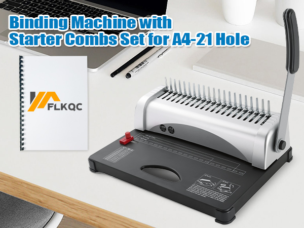 Binding Machine with Starter Combs