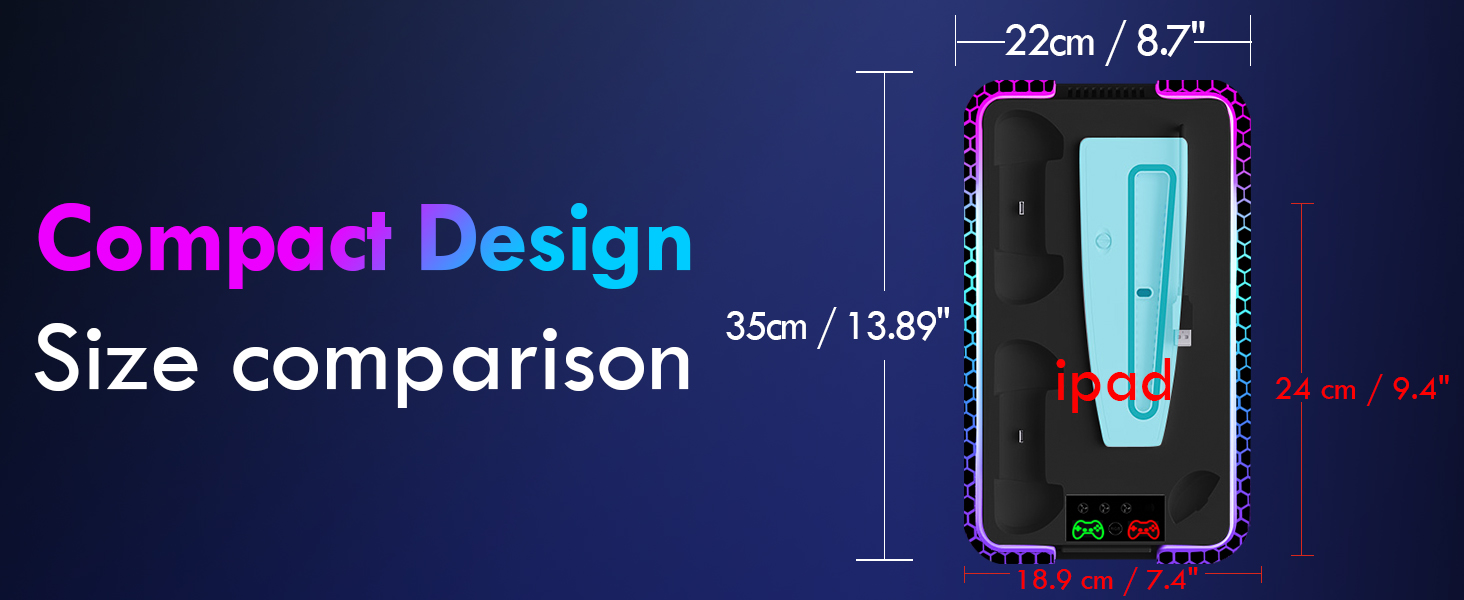 Compact Design Size comparison