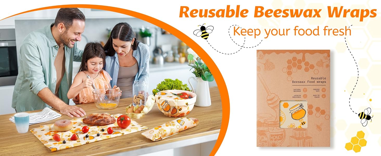 beeswax wraps for food