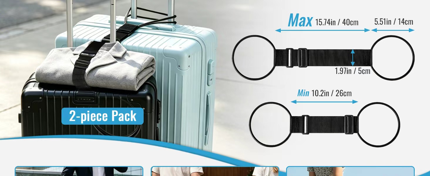 luggage straps for suitcases