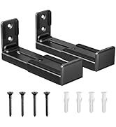 PEGZONE Soundbar Wall Mount,33lbs Capacity,Adjustable Depth Height from 3.5