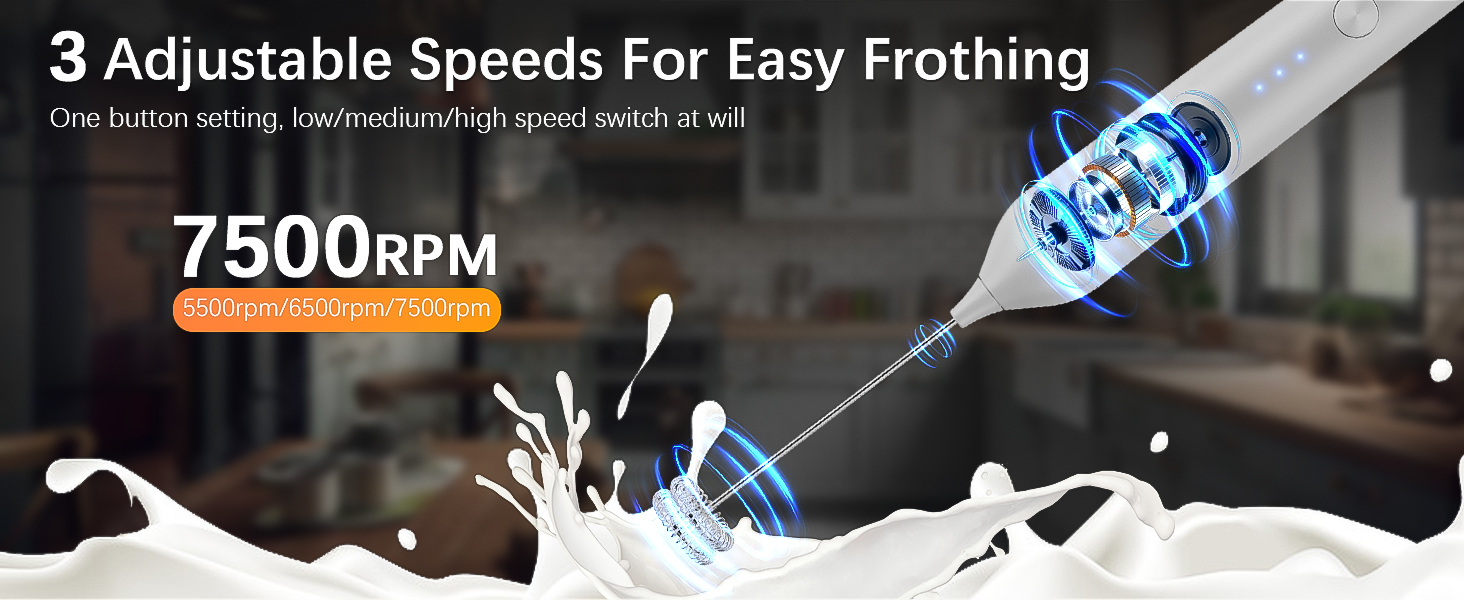 milk frother handheld