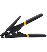 Cable Tie Tool,Knoweasy Cable Tie Gun and Tensioning and Cutting Tool for Plastic Nylon Cable Tie...