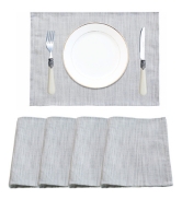 CosyAurora Basic Linen Placemats