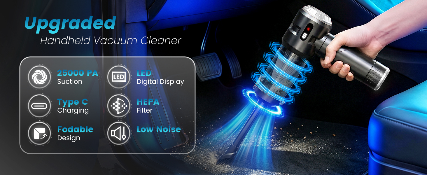 Wansimoo Handheld Vacuum Cleaner