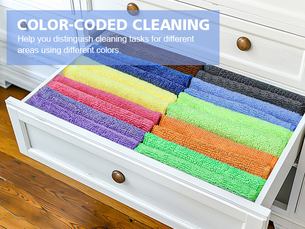 COLOR-CODED CLEANING