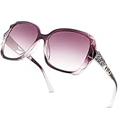 FEISEDY Women Square Reading Sunglasses Sparkling Composite Shiny Frame Sun Reader Glasses B2923