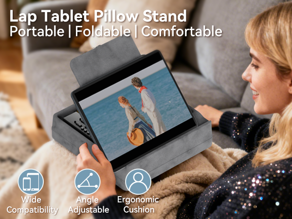 Lap Tablet Pillow Stand