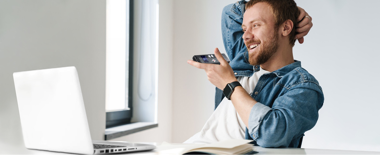 Voice Activated Recorder, Voice Recorder with Playback, Voice Recorder for Lectures , Audio Recorder