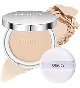 Mineral Powder Foundation with SPF 30+, 4-in-1 Pressed Powder Sunscreen for Face, Concealer &amp; Fin...