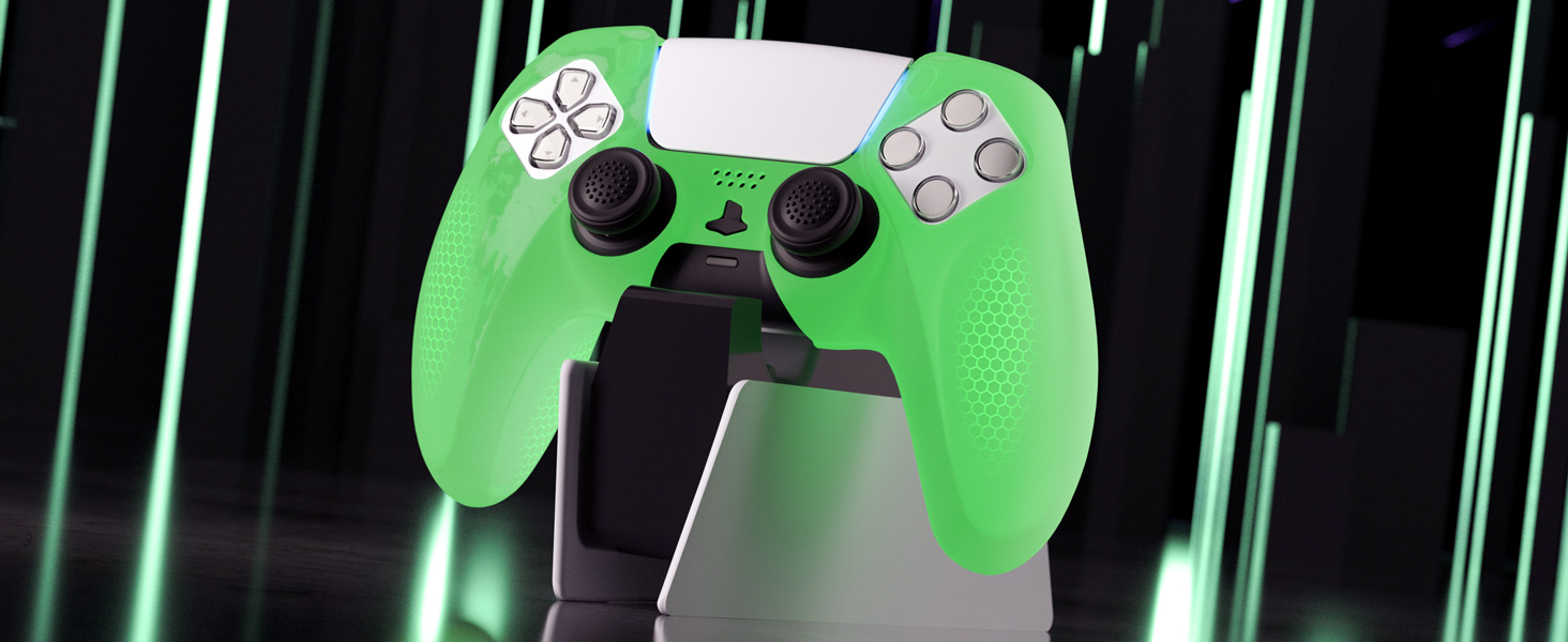 Ninja Edition Anti-Slip Silicone Cover Skin for ps5 Wireless Controller