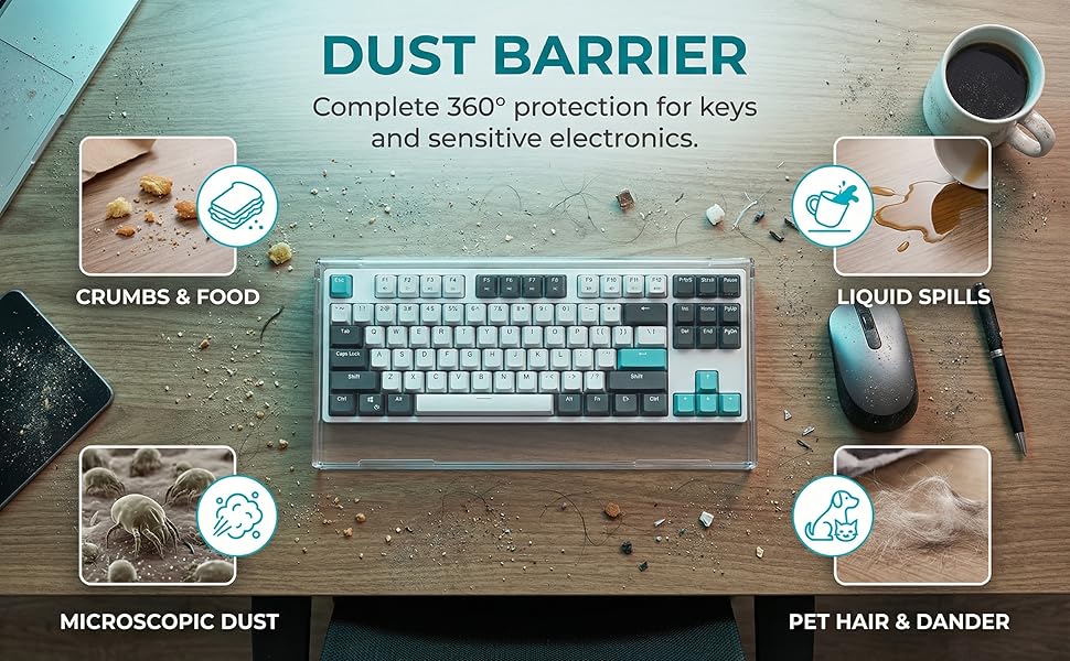 Acrylic Keyboard Protector