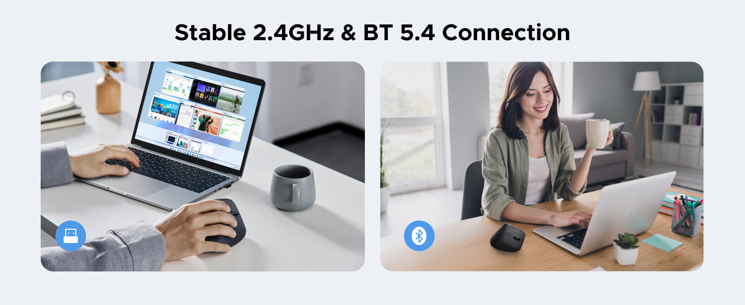 UGREEN Vertical Ergonomic Mouse