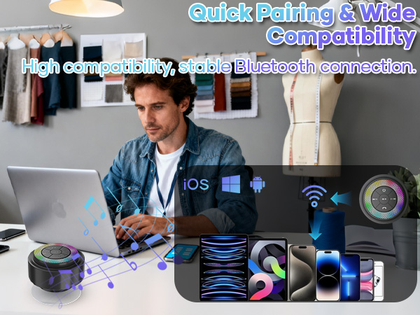 Bluetooth Shower Speaker