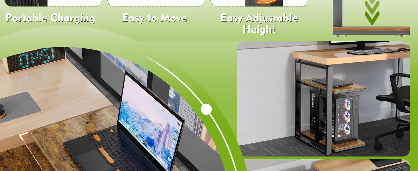 PC Holder Under Desk