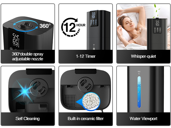 cool mist humidifiers for bedroom