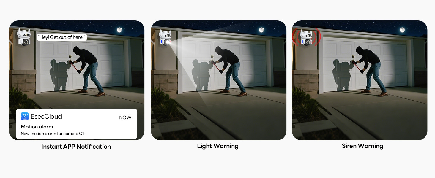 Siren &amp;amp;amp;amp; Spotlight Alarm