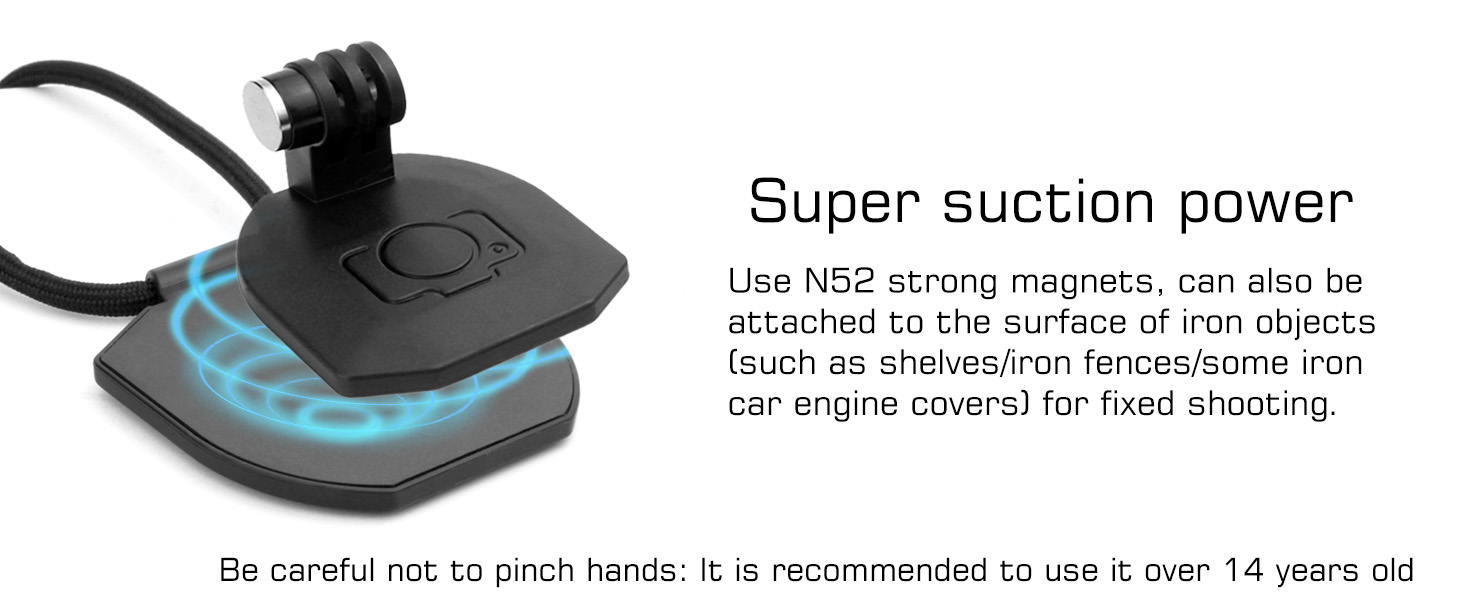 gopro magenetic chest mount