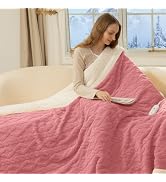 LUZARTA Heated Blanket Twin Size 62
