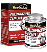 Chemical Vulcanizing Cement 8.5 FL.Oz, All Purpose Tire Repair Vulcanizing Cement, Fast Dry Rubbe...