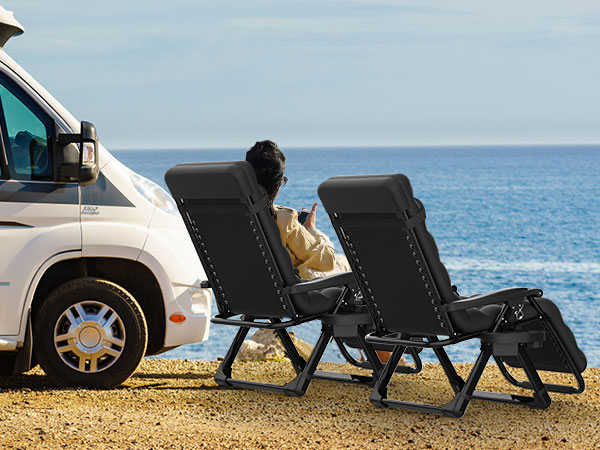 zero gravity lounge chair outdoor recliner chair anti gravity chair for patio lawn outdoor camping