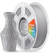 PLA+ Matte Filament 1.75mm, Soft Matte Finish, Reduced Layer Lines, 1KG (2.2lbs) 3D Printer PLA F...