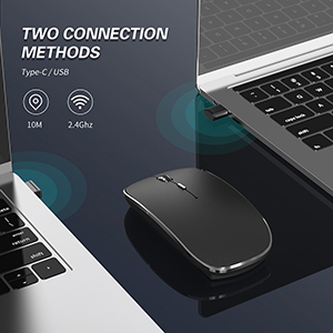 Wireless mouse-dual mode